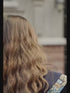 Jacquard Ribbon Cloud Shoulder Coat